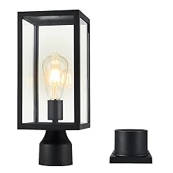 Windben Large 15 inch Outdoor Post Light,Lamp Post