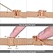 Fitian 16mm Mesh Stainless Steel Metal Watch Band Wristband Strap Watchband for Moto 360 2nd Generation ( Woman, 42mm) Smart Watch and Other Watches with 16mm Band Width (Rose Gold)