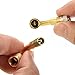 Dsycar 45 Degree 90 Degree 135 Degree Metal Valve Stem Extenders,Tire Valve Stem Extensions Adapter Car Motorcycle Bike Truck Universal Extenders - Set of 6 (Gold)