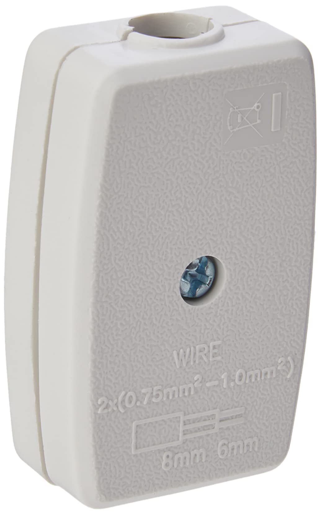 Merriway BH02621 Flex Connector with 2-Terminal, 5 Amp