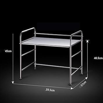 GRY Estante de Cocina Parrillas del Horno de microondas Cubas de ...