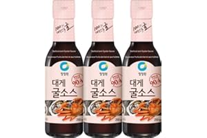 VALUBNDL: Chung Jung One Seafood and Oyster Sauce (3 Pack) – 250g Bottles – Korean Oyster Sauce for Stir-Fry & Marinades – VA