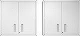 Manhattan Comfort Fortress Storage Units, White