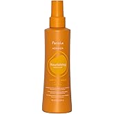 Fanola Wonder Restructuring Leave In Conditioner Spray - Nourishing Hair Detangler Spray - Hydrating Vegan Hair Care for Women & Men - Enhances Shine & Softness and Defines Curls (195 ml)