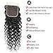 Laritaiya Water Wave Human Hair Bundles with Closure (12 14 16+10) 100% Unprocessed Virgin Human Hair Wet and Wavy Bundles with Closure Free Part Deep Wave Bundles with Closure Natural Color