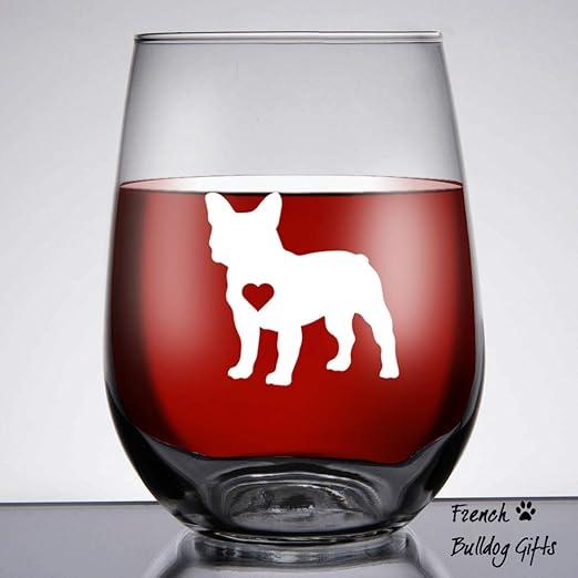 bulldog wine glasses