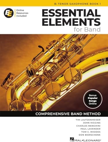 Amazon.com: Essential Technique for Band - Bb Tenor Saxophone Book