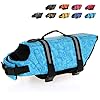 HAOCOO-Dog-Life-Jacket-Vest-Saver-Safety-Swimsuit-Preserver-with-Reflective-StripesAdjustable-Belt-for-All-Size-Dogs