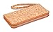 Womens Clutch Wallet Wristlet with Lanyard made from Eco Friendly Cork
