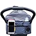 Etre Jeune Car Seat Organizer,Auto Seat Back Organizer Multi-Pocket Travel Storage Bag,Insulated Thermal Car Seat Back Drinks Holder with Mesh Pockets