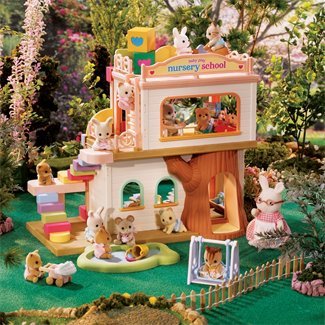 Calico Critters Cloverleaf Corners Nursery School