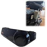 Side Cup Holder Storage Compatible with PERMOBIL Wheelchairs，for Drinks, Phone, Essentials Eliminates Bending/Stretching