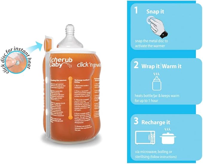 cherub bottle warmer