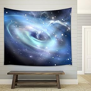 Heavy Black Hole. - Fabric Wall Tapestry Home Decor - 51x60 inches