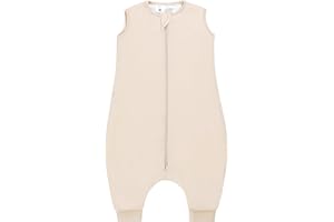 littogoose 1.0 TOG Toddler Sleep Sack with Legs, Baby Wearable Blanket for 6-18-36 Months 3T-4T, Early Walker Baby