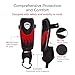 Soccer Shin Guards -Youth Sizes - by DashSport - Best Kids Soccer Equipment with Ankle Sleeves - Great for Boys and Girls