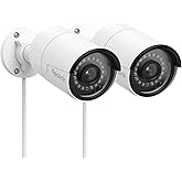 REOLINK 5MP PoE Security Camera, Outdoor Indoor Surveillance for home, Person/Vehicle/Pet Detection, Time-Lapse, 100ft IR Night Vision, Work with Smart Home, support 512GB SD Card, RLC-510A(Pack of 2)