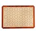 Silpat Sasa Demarle Macarons Premium Non-Stick Silicone Baking Mat, Big Pan Size, 13.58''x 19.5'' for a 15''x21'' Pan - 28 Circles