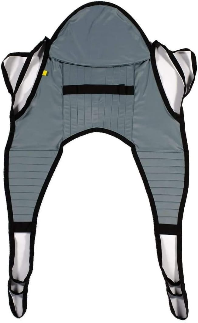 Patient Aid Padded U-Sling with Head Support, Universal Patient Lift Sling, Size Medium, 600lb Capacity: Health & Personal Care