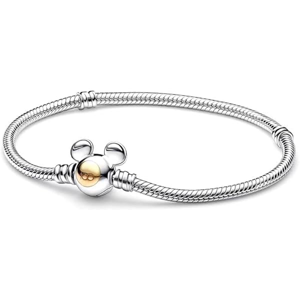 HappyStar 925 Sterling Silver Snake Chain Bracelet Charm Bracelets