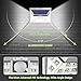 Litom 24 LED Solar Light, Super Bright Motion Sensor Outdoor Lights Wide Angle 6 LEDs Wireless Waterproof Security Lights Front Door, Patio, Deck, Yard, Garden-4 Pack