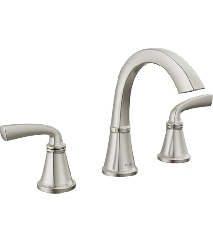 Moen M84763SRN Genta 1.2 GPM Widespread Bathroom Faucet with