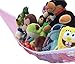 Toy Hammock Pink Large Toy Organizer For Stuffed Animals, Stuffed Toys Toy Storage (Pink)