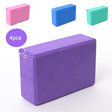ZQSLD Yoga Bloque Yoga 4 Piezas de Bloques de Yoga para ...