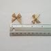 Raincol Raincol 100 Pcs Mini Gold Ribbon Bows Crafts Party Decoration