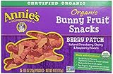 Annie's Berry Patch Organic Bunny Fruit Snacks 5-0.8 oz. Pouches ,5 Count
