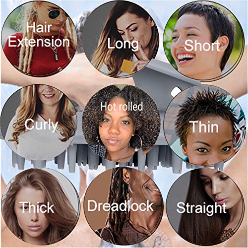 hair scalp brush dandruff cleaning brush shower scalp shampoo brush scalp massager pack of 2 green and yellow pricepulse