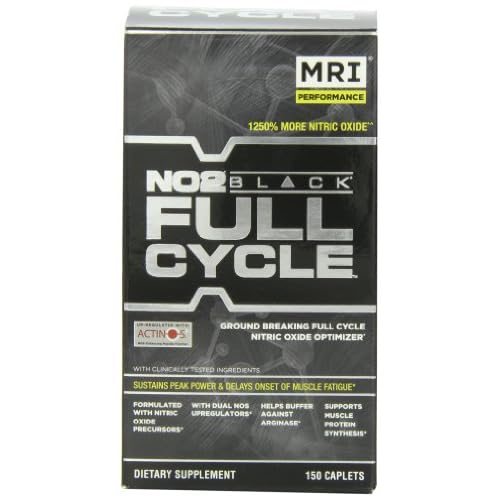 MRI NO2 Black Full Cycle Nutritional-Supplement, 150 Count image