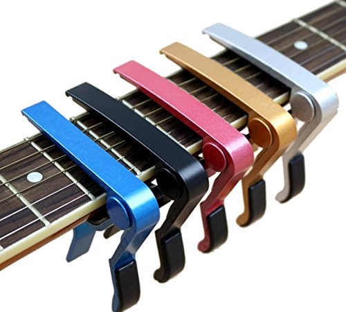 NeDonald Single-ed Guitar Capo Quick Change - Gold
