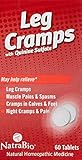 NatraBio Leg Cramps with Quinine Sulfate - 60 Tablets