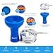 BudPro Hookah Silicone Phunnel Bowl with Shisha Heat Management Bundle Like Lotus Charcoal Holder