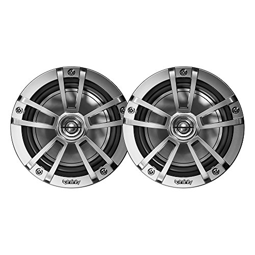 Infinity 622MLT Marine 6.5 Inch RGB LED Coaxial Speakers - Titanium