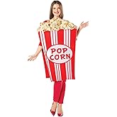 Seasons Popcorn Costume for Halloween Party Adults, One Size