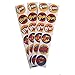 12 Pieces Superheroes Party Character Felt Fun Cosplay Masks Headwear Spiderman Superman Boys and Girls Theme (Batman)