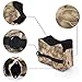 Wildmarely Rifle Shooting Bag, Front & Rear Bags Sandbags for Deadshot AR15 (Unfilled) (Snakeskin Camouflage)