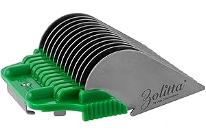 ZOLITTA Professional Pet Dog Grooming Wide Attachment Comb | #C 22mm 7/8″ | For A5 Type Blade | Easy Snap-On Design