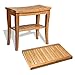 Bamboo Shower Bench Set