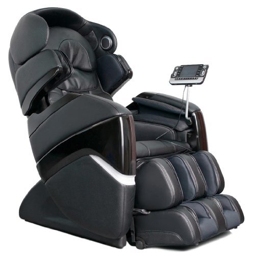 Osaki Pro Series OS-3D Cyber Elite Massage Chair - Comfortable Leather Recliner Seating - Amazing Professional Full Body Therapy - 2 Stage Zero Gravity Features - 9 programs, 36 air bags, 4 Color Options (Black)