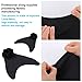 GOALUKK New upgrade Mermaid Tails with Monofin for Swimming,Training Diving Fins Swim Fins for Kids and Adults(Black)