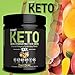 Giant Keto-Exogenous Ketone Powder - Beta-Hydroxybutyrate Keto Supplement Designed to Support Your Ketogenic Diet, Boost Energy and Burn Fat in Ketosis - Peach Mango - 10 servings