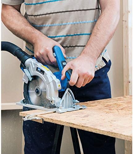 Draper 89451 Storm Force® 20V Circular Saw - Bare, Blue - Image 4