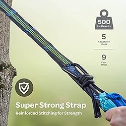 Durable Hammock 500 lb Capacity - Lightweight Nylon