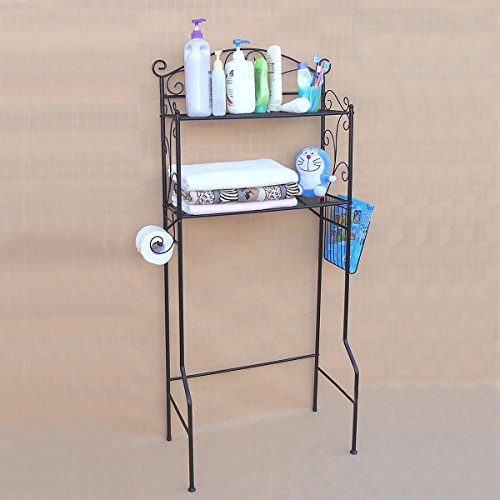 VDOMUS Bathroom Shelf Space Saver Over the Toilet Wire Shelves Storage