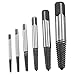 Sixbox Broken Bolt and Damaged Screw Extractor, composed of five different sizes of screws,Removes All Kinds of Screws and Bolts.