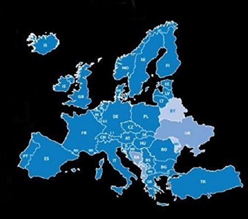 Europe GPS Map 2018 for Garmin devices on microSD