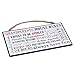 P. Graham Dunn Grandparents House Rules Wood Sign with Jute Rope Hanger, 40 x 4.5 White Print